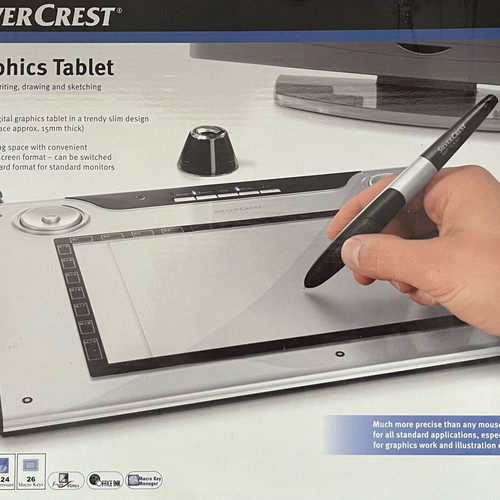 Silvercrest SGT 10.6 A1 graphics tablet like new