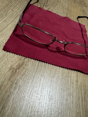 Babylon metal myopia frame used, black and silver