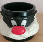 Συλλεκτική πλαστική κούπα Looney Tunes Sylvester μεταχειρισμένη