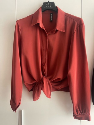 Shirt size small with tie detail