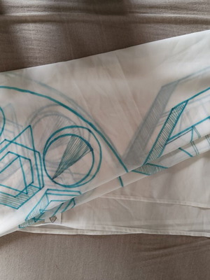 Blame Your Daze Pareo scarf new