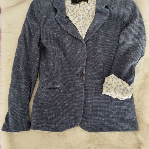 Zara spring jacket like new, cotton fabric, size M