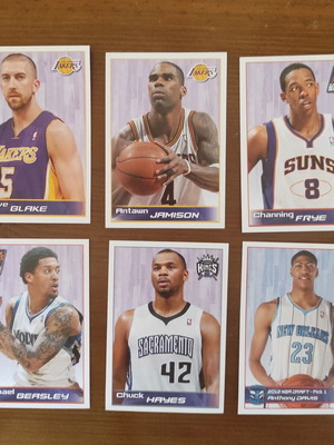 Panini NBA 2012 stickers, set of 12 singles