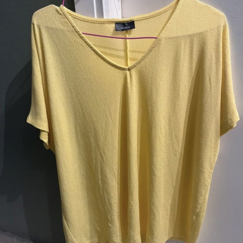 Two yellow blouses like new, size M