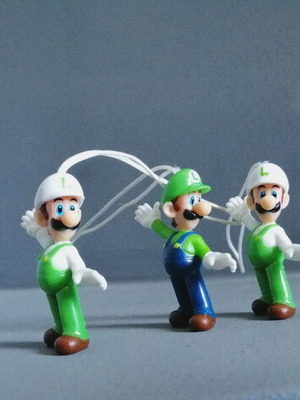 Φιγούρες Super Mario, σε πολύ καλή κατάσταση, σετ 3 τεμαχίων