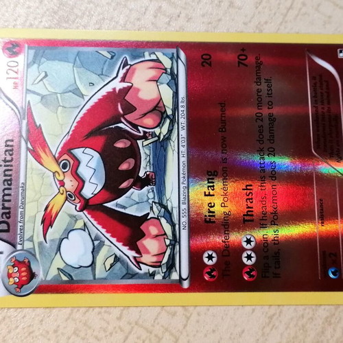 Darmanitan Black & White Pokémon Card Near Mint