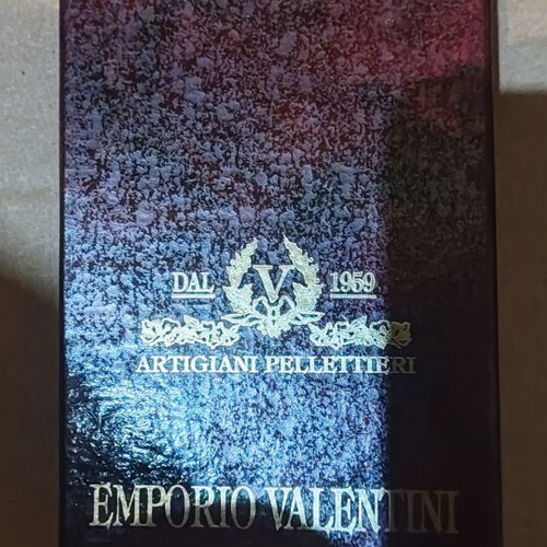 Emporio Valentini keychain new, brown