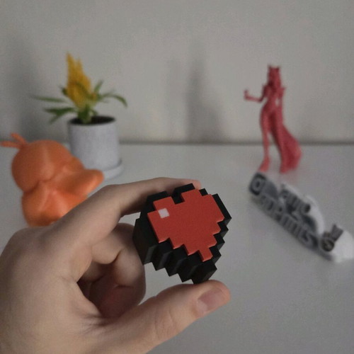 Heart Clicker game/button anti-stress made to order