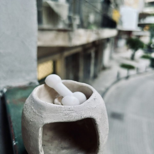 Handmade ceramic aroma diffuser