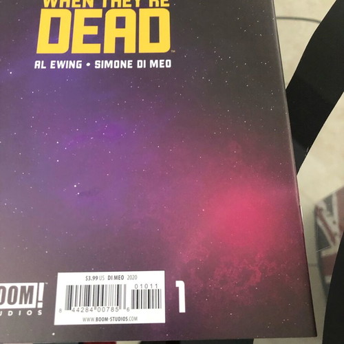We Only Find Them When They're Dead 1 comic new, BOOM! Studios