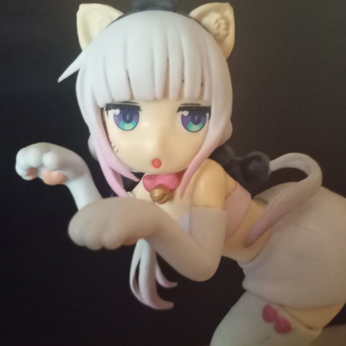 Anime Girl Cat Figure 20cm like new
