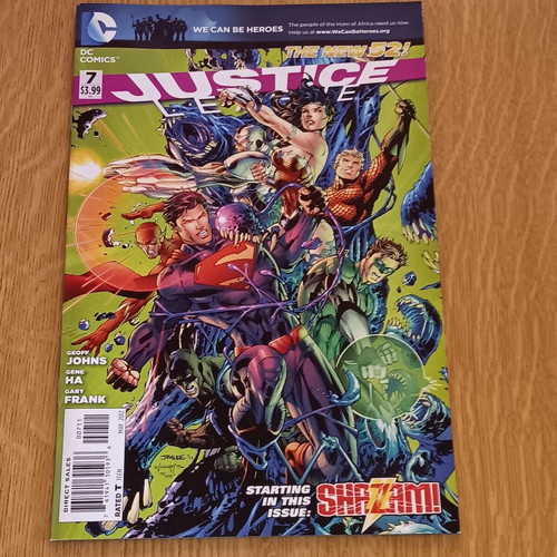 Justice League (2011) #7 comic like new, English