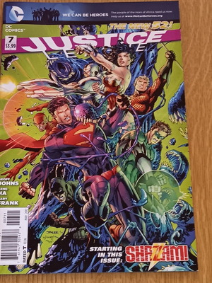 Justice League (2011) #7 comic like new, English