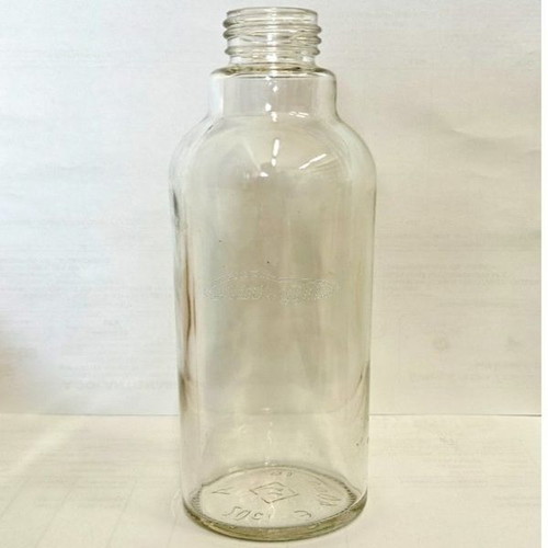 Transparent glass bottle 200ml new