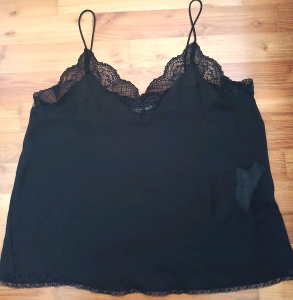 Μαύρο Lingerie top Stradivarius Large