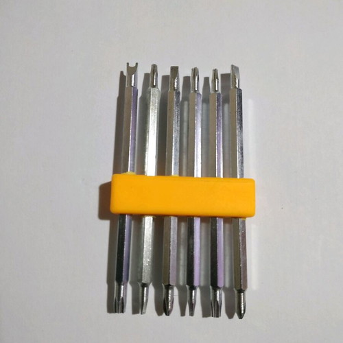Screwdriver set for mobiles, watches and glasses like new, 12 bits
