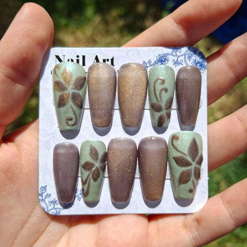 Press On Nails new with application tools