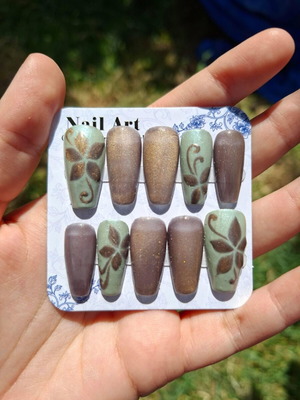 Press On Nails new with application tools