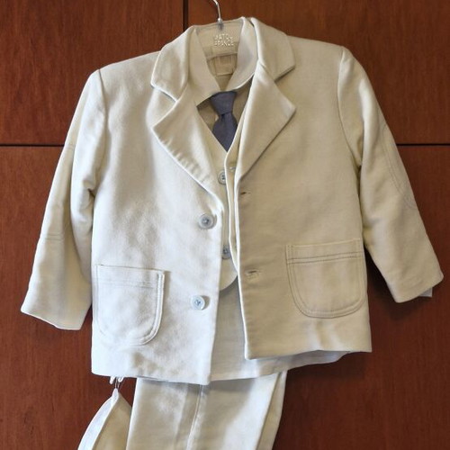 Winter Christening Set for 2-Year-Old Boy by Matou France