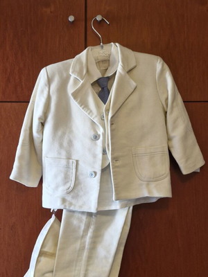 Winter Christening Set for 2-Year-Old Boy by Matou France