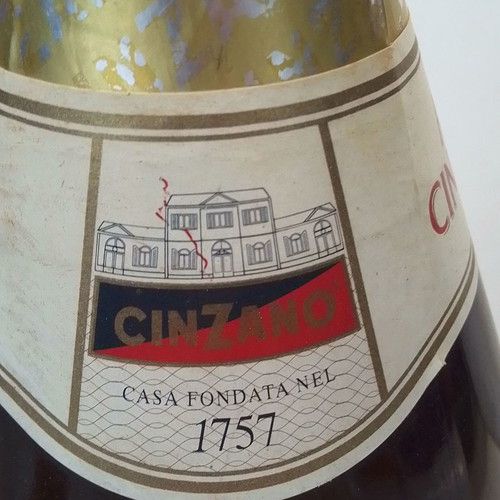 Asti Cinzano 1757 sparkling wine new, sealed bottle