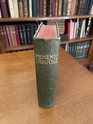 Memento Larousse γαλλική εγκυκλοπαίδεια 1918 μεταχειρισμένη, δερματόδετη