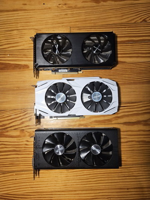 Κάρτες γραφικών RTX 3060 Ti, RX 480, GTX 1070 μεταχειρισμένες για ανταλλακτικά ή επισκευή