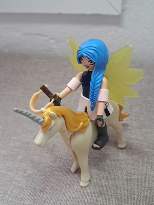 Playmobil fairy Ayuma with unicorn like new