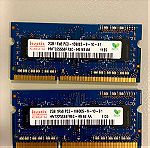  κάρτες μνήμης RAM macbook / laptop / notebook