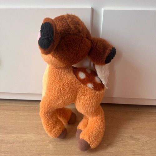Bambi plush stuffed toy used, Walt Disney Mattel 1992, 12" / 30 cm