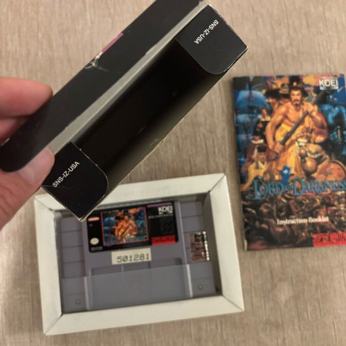 Lord of Darkness Super Nintendo SNES American used complete