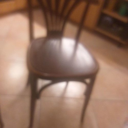 Viennese chairs like new, solid wood, café style imitation