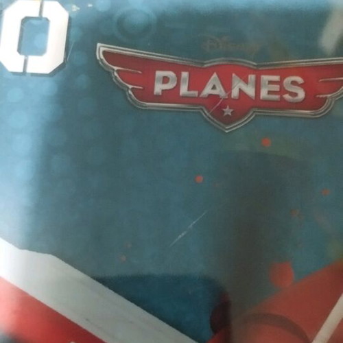 Planes wall clock used, analog