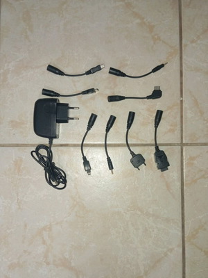 Mobile phone charger like new with multiple connectors