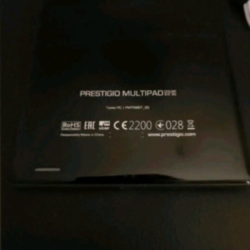 Multipad Prestigio tablet used in good condition with charging cable