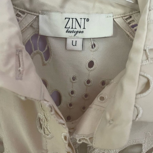 Broderie set Zini beige, like new, size S