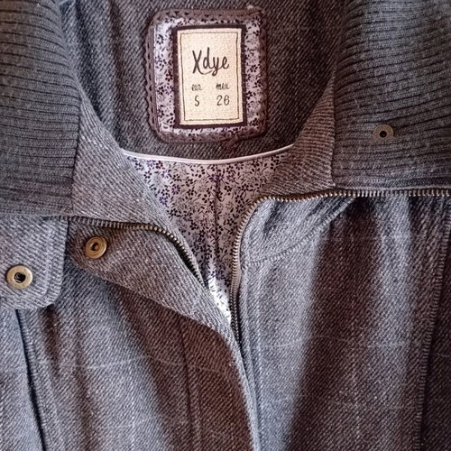 Pull & Bear jacket like new, gray and beige, size S