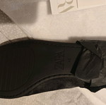Saten Zara ballerinas new, black, size 40