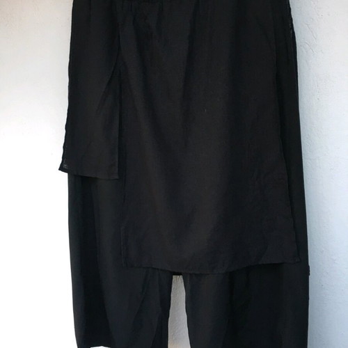 Men's wide leg pants like new, black, size L