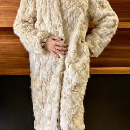 Project Soma fur like new, beige, one size