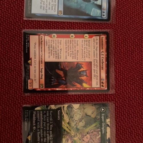 Magic: The Gathering x Final Fantasy rare card pack of 3 new