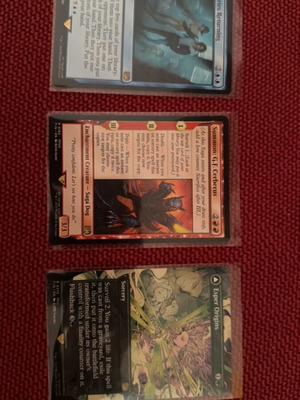 Magic: The Gathering x Final Fantasy rare card pack of 3 new
