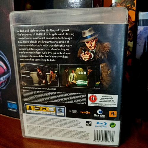 L.A Noire PS3 game used, English version