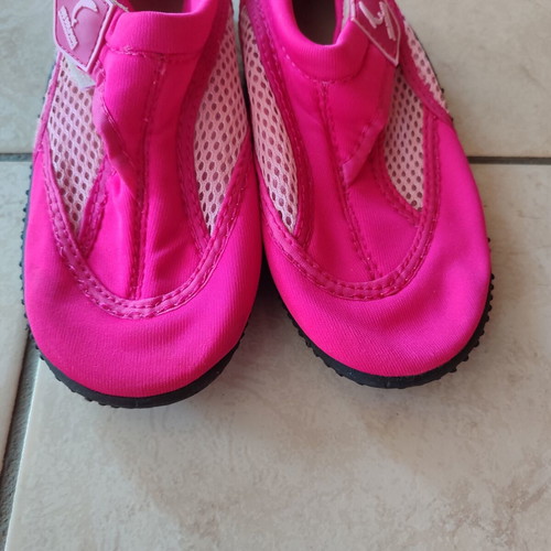 Girls' sea shoes used, size 32-33, pink