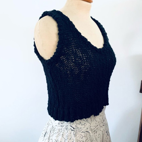 Crop top Ioanna Kourbela new, black, size S