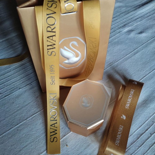 Swarovski Vienna Collection Gold Ring Box Limited Edition 130th Anniversary