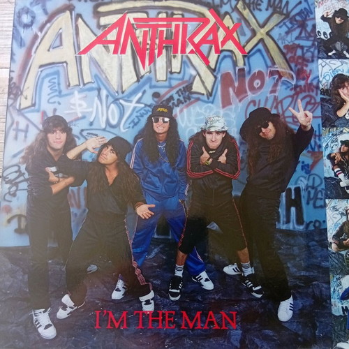 Anthrax vinyl 12 single 1987 like new