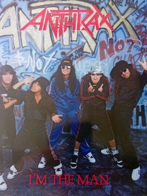 Anthrax vinyl 12 single 1987 like new