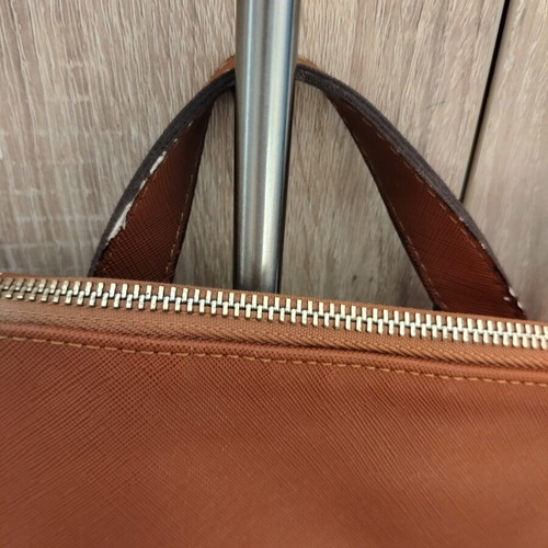 Hunter backpack bag, brown, adjustable straps