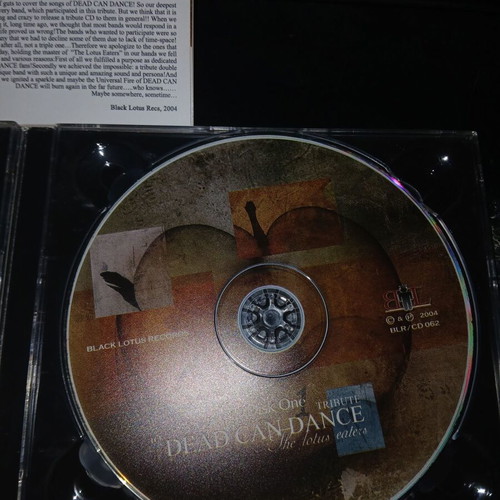 Dead Can Dance Tribute The Lotus Eaters CD used, rock
